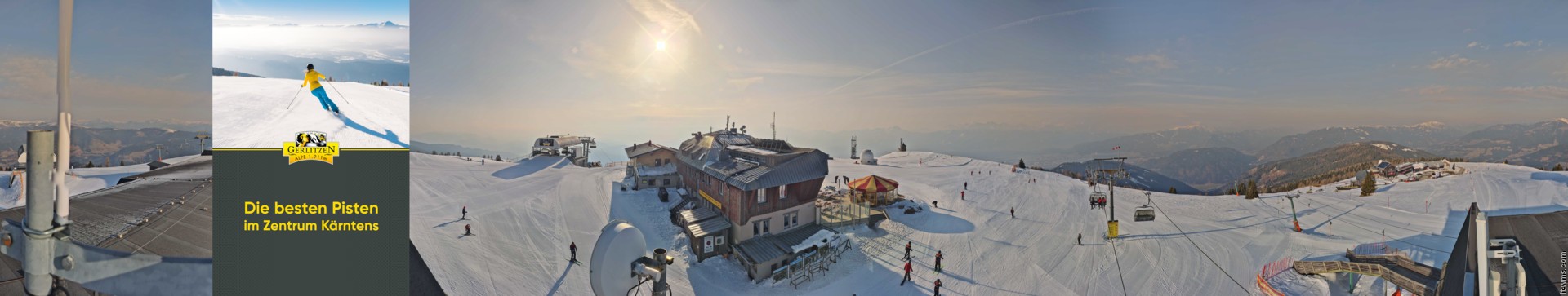 Archiv Foto Webcam Gerlitzen (Kärnten)