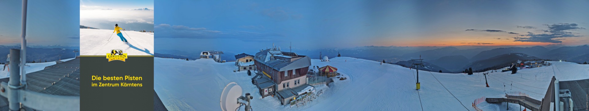 Archiv Foto Webcam Gerlitzen (Kärnten)