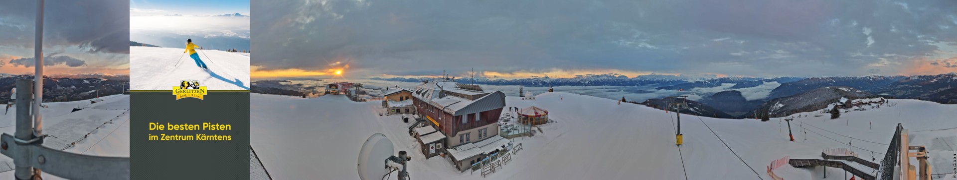 Archiv Foto Webcam Gerlitzen (Kärnten)