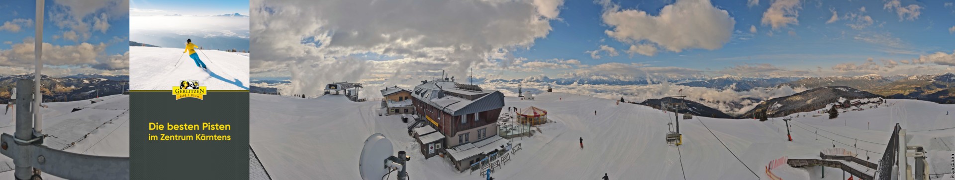 Archiv Foto Webcam Gerlitzen (Kärnten)