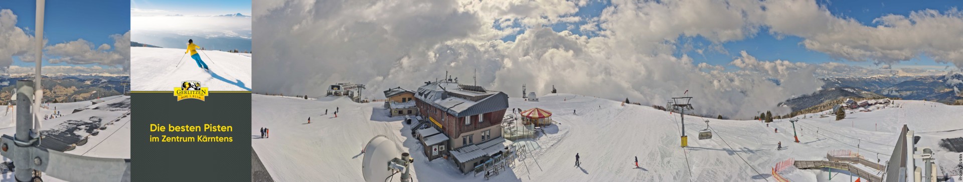 Archiv Foto Webcam Gerlitzen (Kärnten)