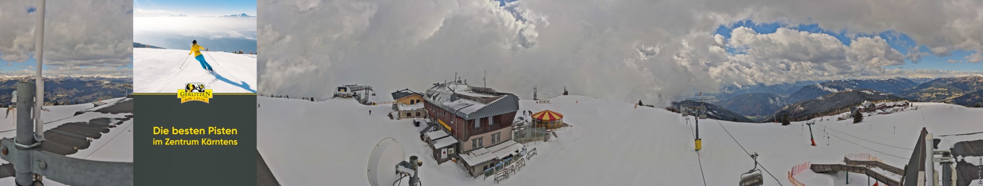 Archiv Foto Webcam Gerlitzen (Kärnten)