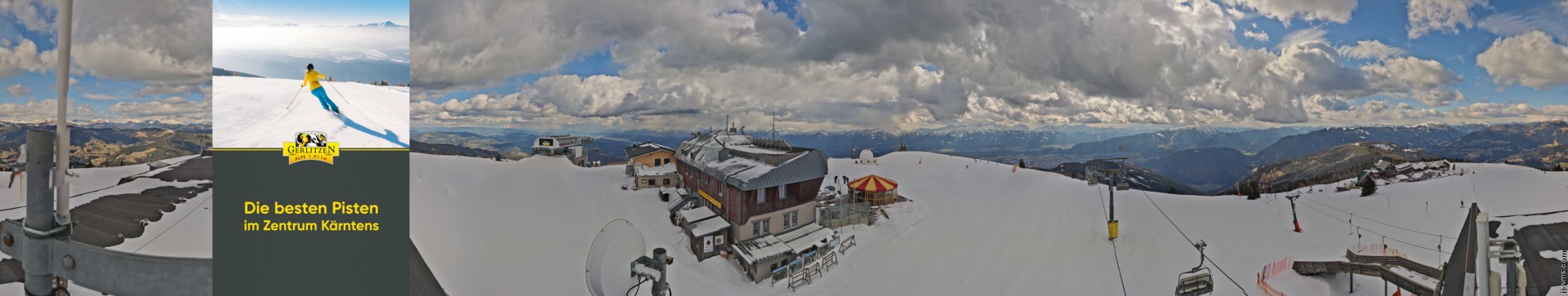 Archived image Webcam Gerlitzen mountain summit (Carinthia)