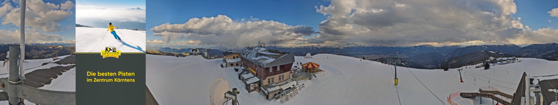 Archiv Foto Webcam Gerlitzen (Kärnten)