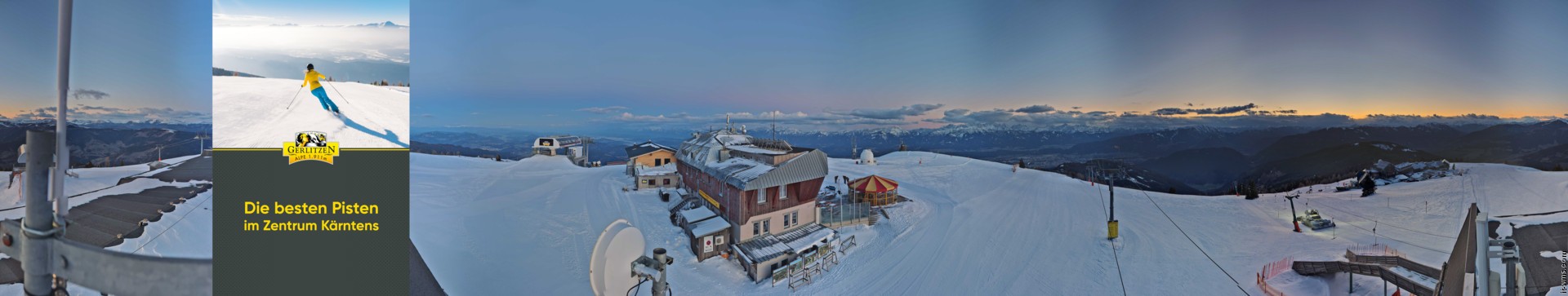 Archiv Foto Webcam Gerlitzen (Kärnten)