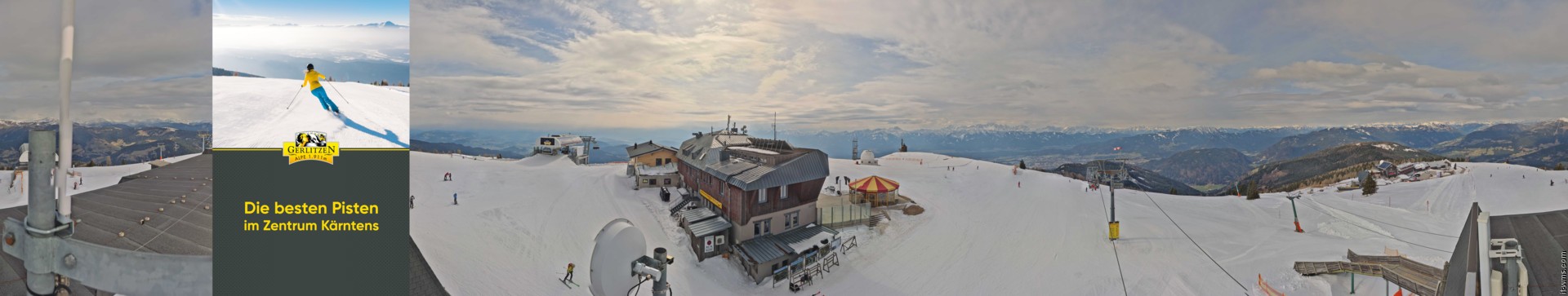 Archiv Foto Webcam Gerlitzen (Kärnten)