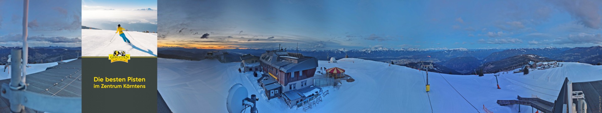 Archiv Foto Webcam Gerlitzen (Kärnten)