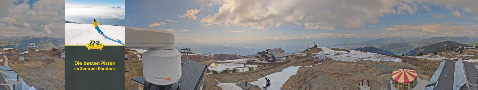 Archiv Foto Webcam Gerlitzen (Kärnten)