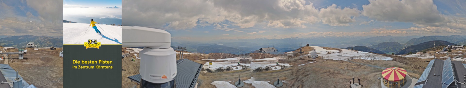 Archiv Foto Webcam Gerlitzen (Kärnten)