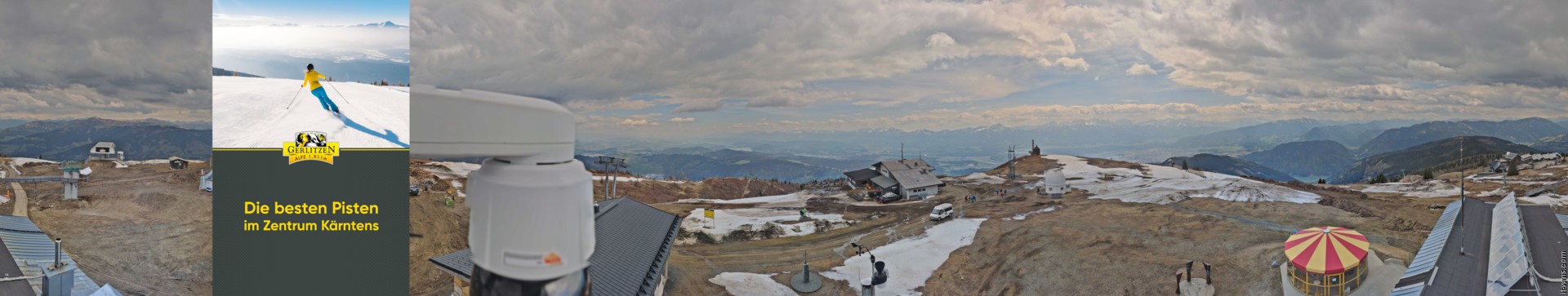 Archiv Foto Webcam Gerlitzen (Kärnten)