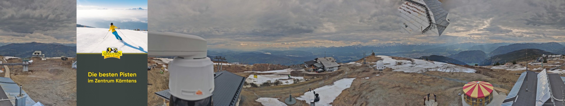 Archiv Foto Webcam Gerlitzen (Kärnten)