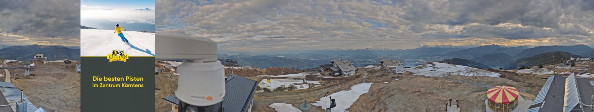 Archiv Foto Webcam Gerlitzen (Kärnten)