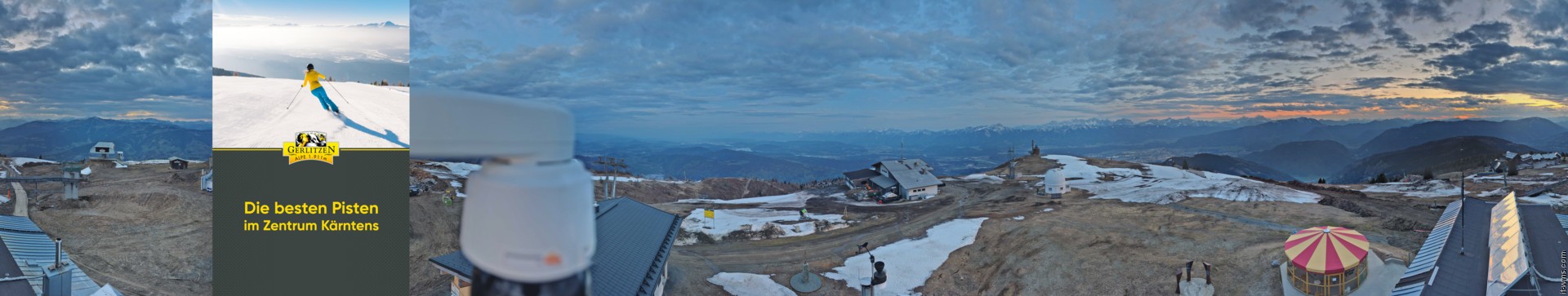 Archiv Foto Webcam Gerlitzen (Kärnten)