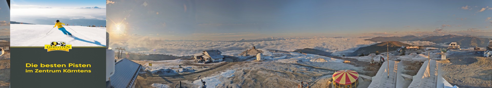 Archiv Foto Webcam Gerlitzen (Kärnten)