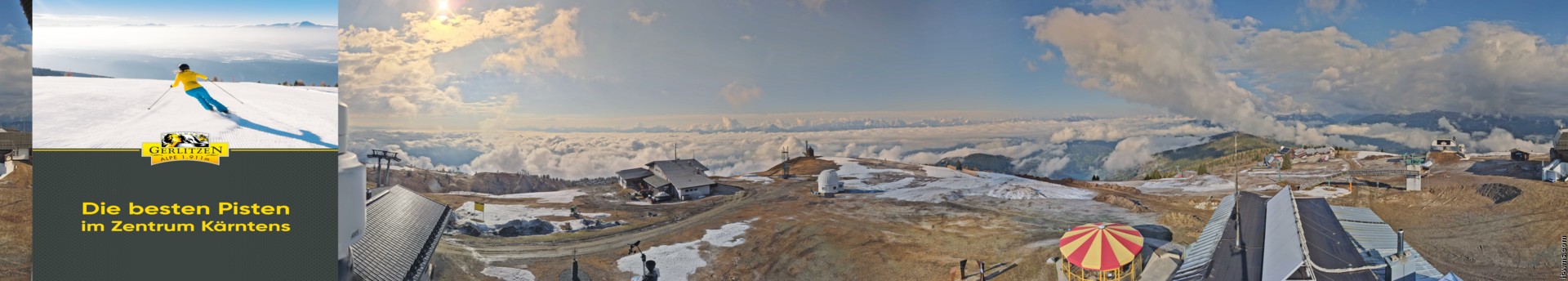 Archiv Foto Webcam Gerlitzen (Kärnten)