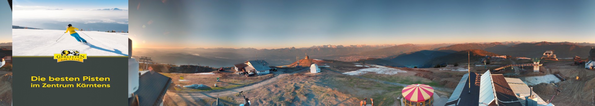 Archiv Foto Webcam Gerlitzen (Kärnten)