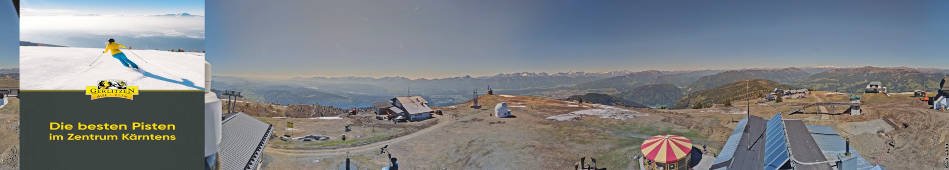 Archiv Foto Webcam Gerlitzen (Kärnten)