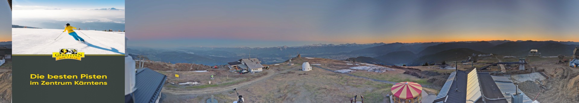 Archiv Foto Webcam Gerlitzen (Kärnten)