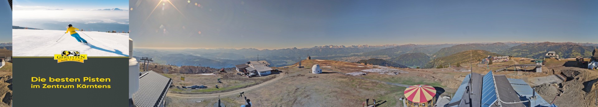 Archiv Foto Webcam Gerlitzen (Kärnten)