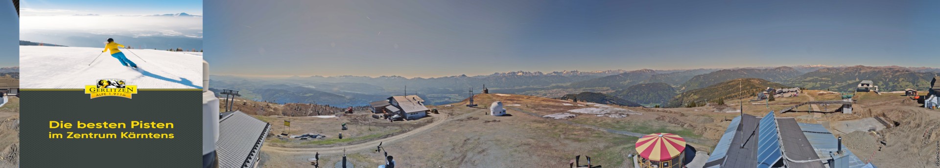 Archiv Foto Webcam Gerlitzen (Kärnten)