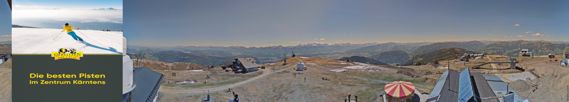 Archiv Foto Webcam Gerlitzen (Kärnten)