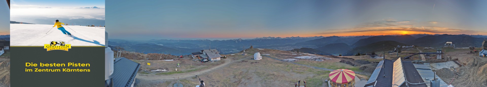 Archived image Webcam Gerlitzen mountain summit (Carinthia)