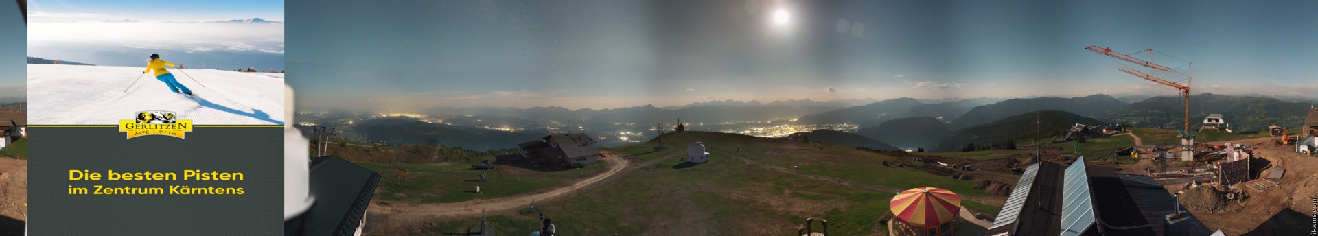 Archived image Webcam Gerlitzen mountain summit (Carinthia)