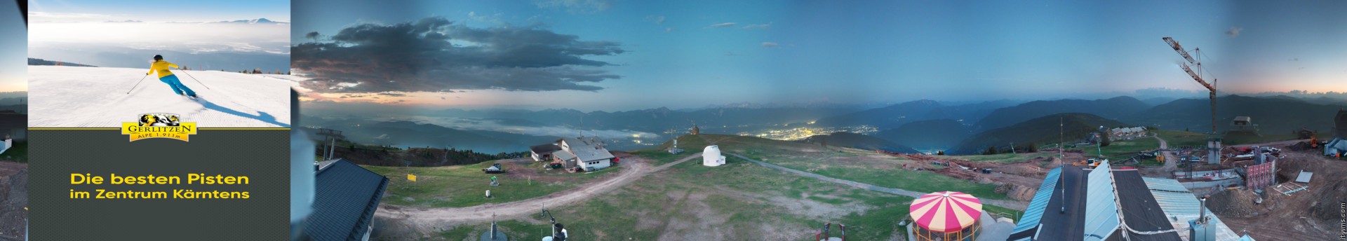 Archived image Webcam Gerlitzen mountain summit (Carinthia)