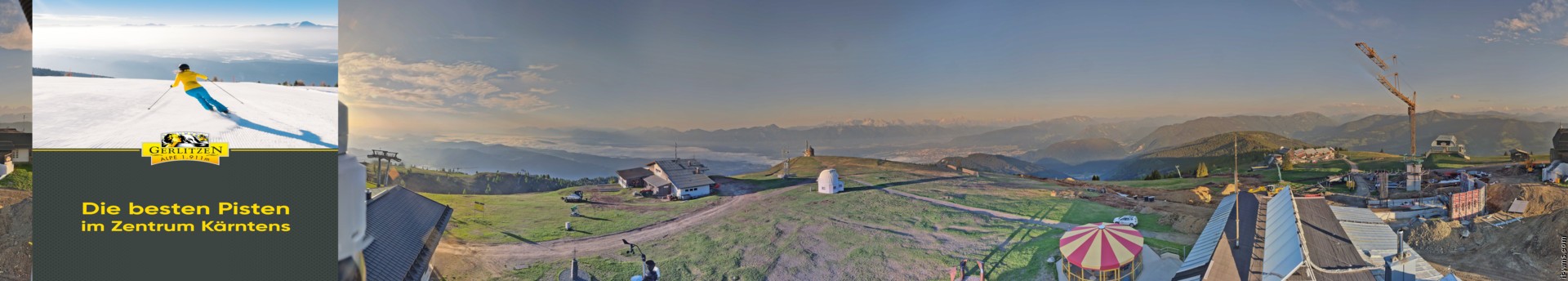 Archived image Webcam Gerlitzen mountain summit (Carinthia)