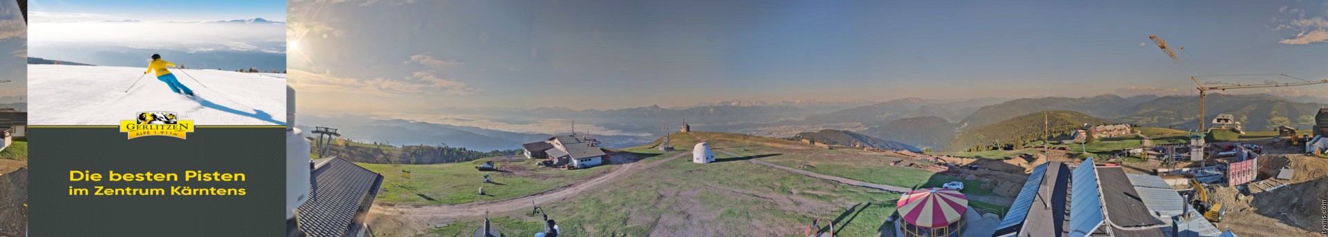 Archived image Webcam Gerlitzen mountain summit (Carinthia)