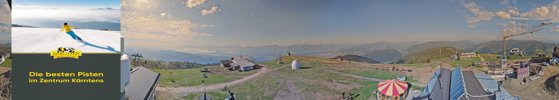 Archived image Webcam Gerlitzen mountain summit (Carinthia)