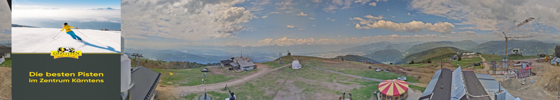 Archived image Webcam Gerlitzen mountain summit (Carinthia)