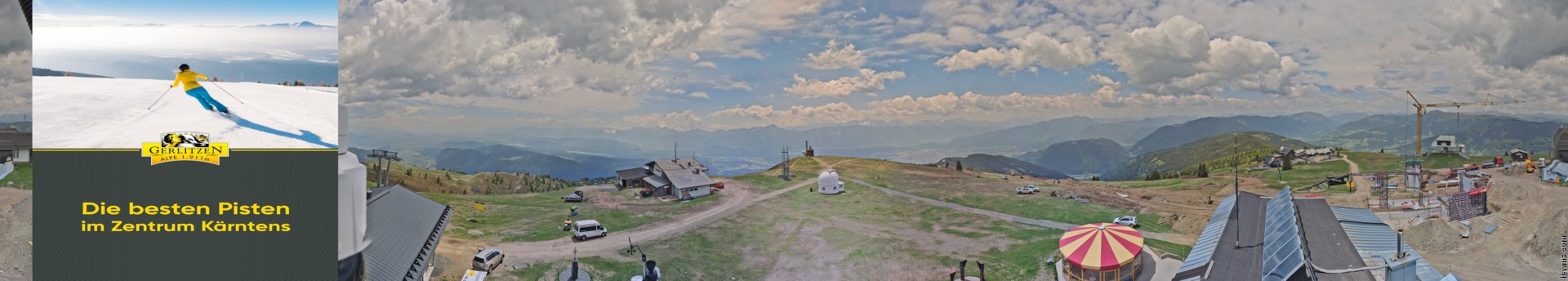 Archived image Webcam Gerlitzen mountain summit (Carinthia)