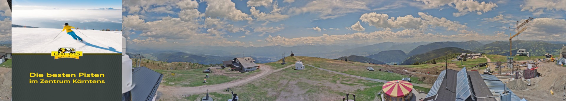 Archived image Webcam Gerlitzen mountain summit (Carinthia)