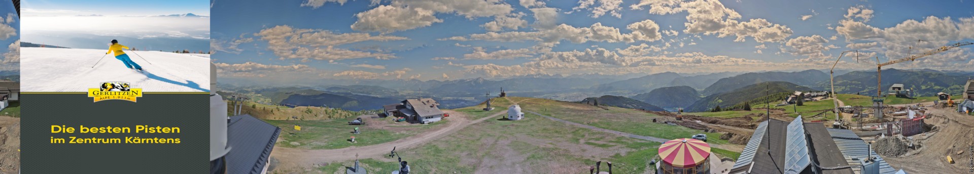 Archived image Webcam Gerlitzen mountain summit (Carinthia)