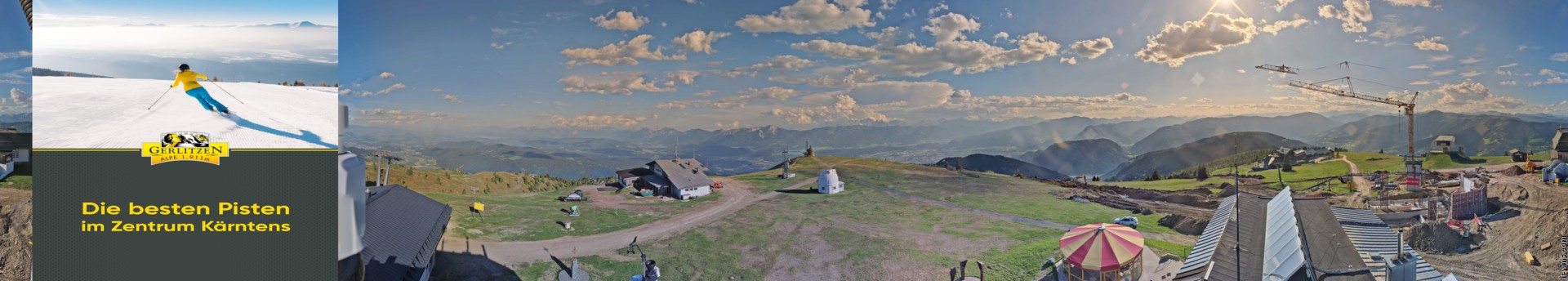 Archived image Webcam Gerlitzen mountain summit (Carinthia)