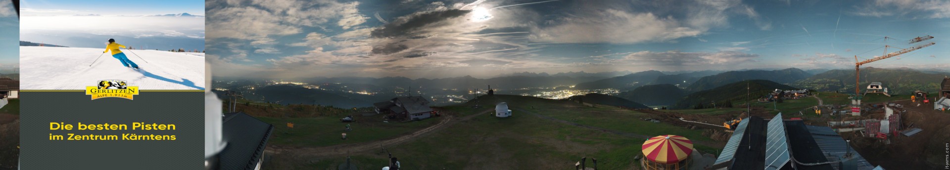 Archived image Webcam Gerlitzen mountain summit (Carinthia)