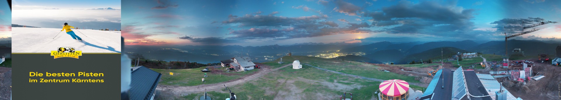 Archived image Webcam Gerlitzen mountain summit (Carinthia)