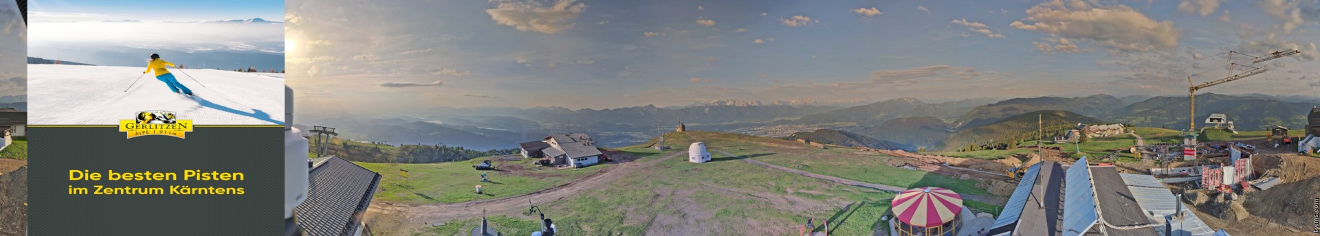 Archived image Webcam Gerlitzen mountain summit (Carinthia)