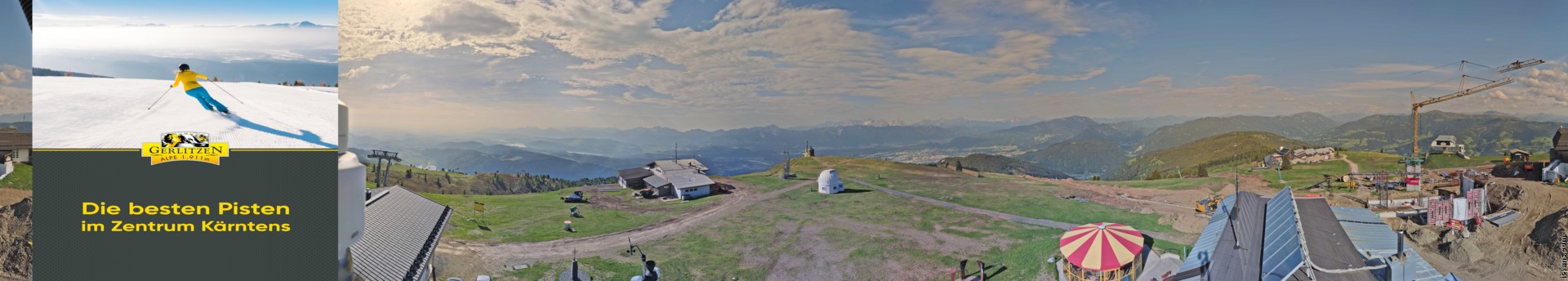 Archived image Webcam Gerlitzen mountain summit (Carinthia)