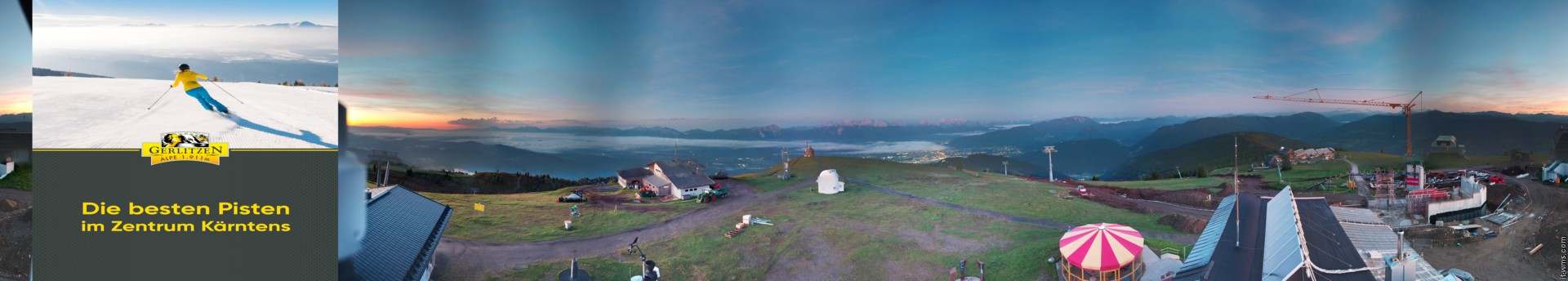 Archiv Foto Webcam Gerlitzen (Kärnten)