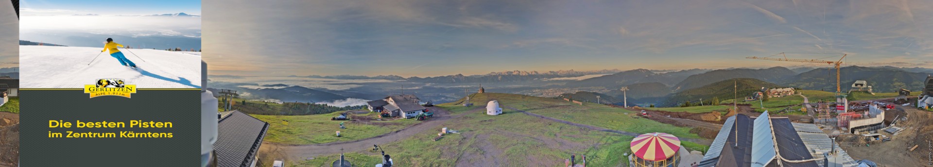 Archiv Foto Webcam Gerlitzen (Kärnten)