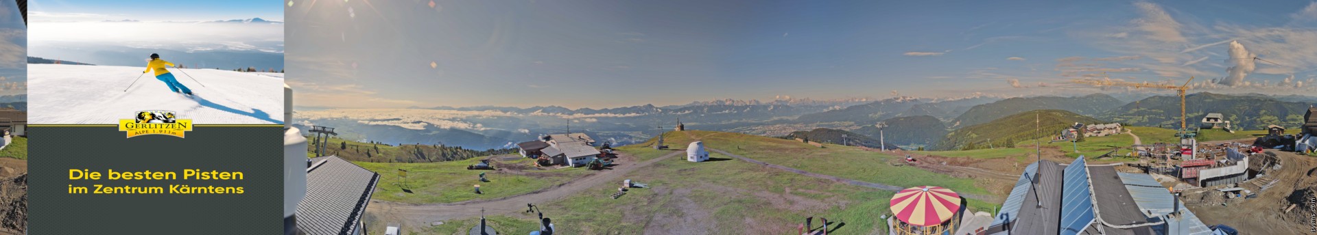Archived image Webcam Gerlitzen mountain summit (Carinthia)