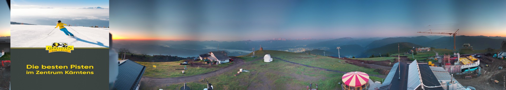 Archiv Foto Webcam Gerlitzen (Kärnten)