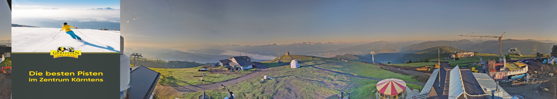Archiv Foto Webcam Gerlitzen (Kärnten)