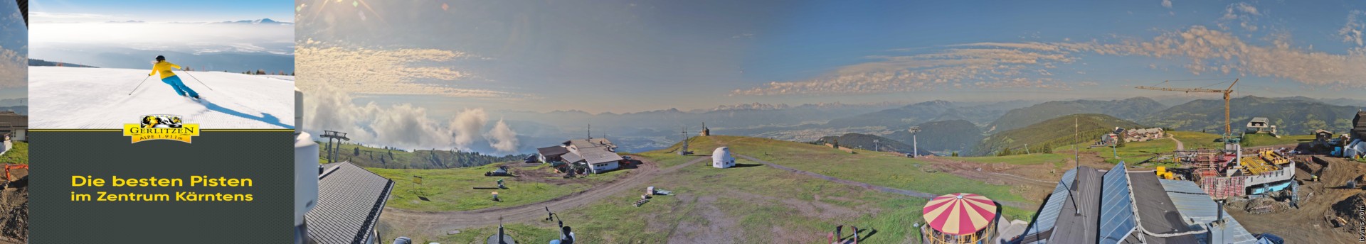 Archiv Foto Webcam Gerlitzen (Kärnten)