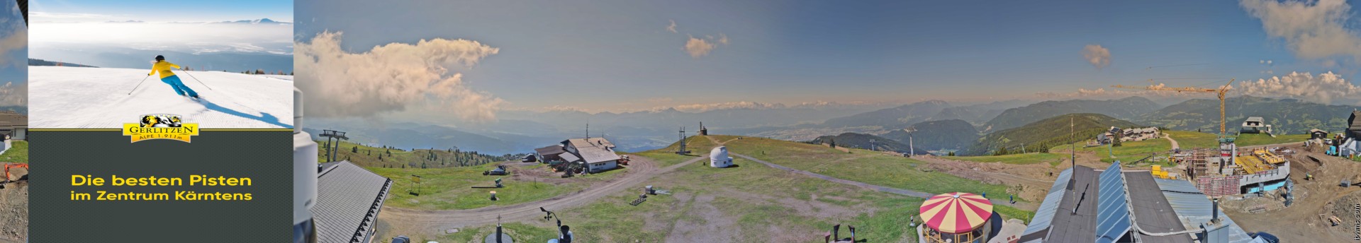 Archiv Foto Webcam Gerlitzen (Kärnten)