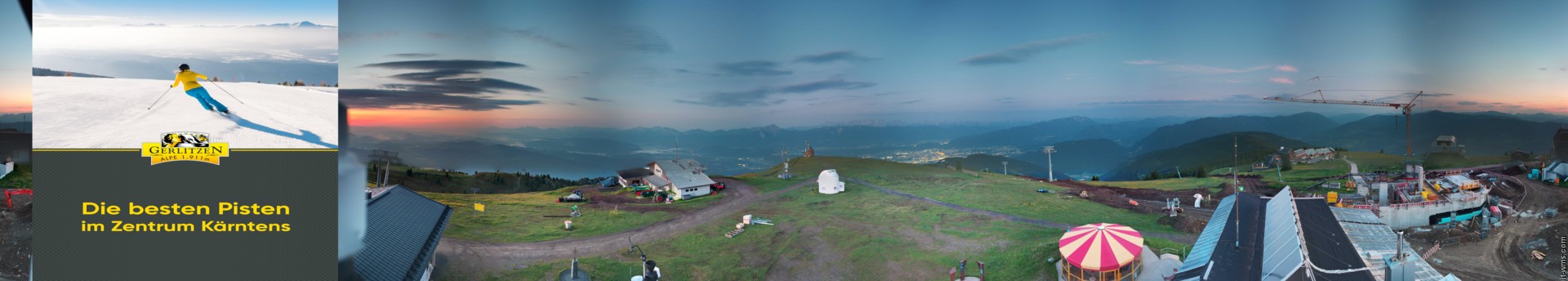 Archiv Foto Webcam Gerlitzen (Kärnten)