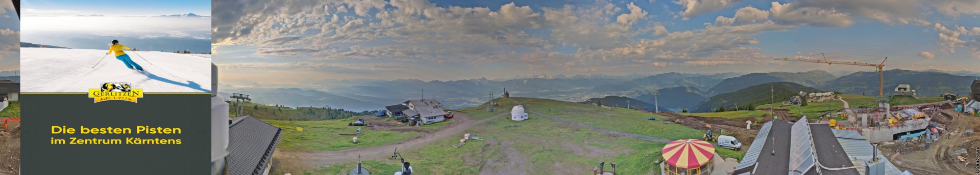Archiv Foto Webcam Gerlitzen (Kärnten)