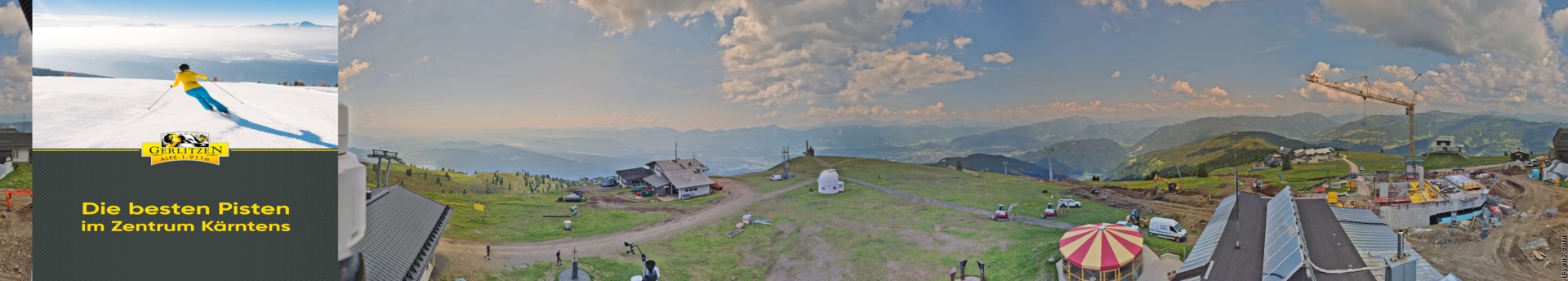 Archiv Foto Webcam Gerlitzen (Kärnten)